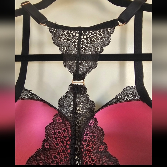 Victoria's Secret Date Push-Up Bra Racerback 34DD NEW - Picture 7 of 10